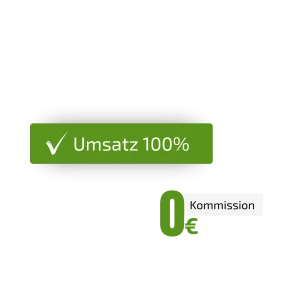 Direktvertrieb-Modell: 0% Provisionszahlungen an Drittanbieter.